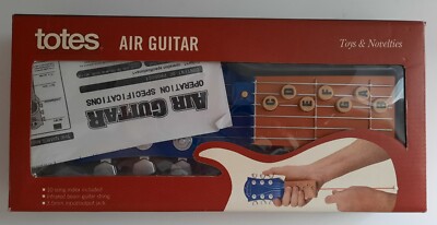 2011 Totes Air Guitar w/  Infrared Beam Guitar String, 10 Song Index, etc.