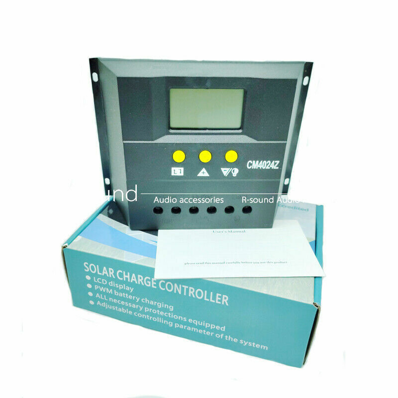 1X Solar Controller 12V24V60A Photovoltaic Charger CM6024 CM5024Z