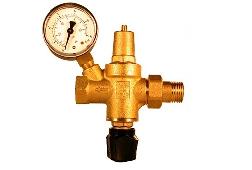 MALGORANI ALIMENTATORE AUTOMATICO GRUPPO DI RIEMPIMENTO IN OTTONE 1/2 CON MANOMETRO