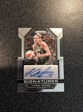 2023 Prizm WNBA Lauren Jackson Autograph Auto #SGLJK Storm (B)