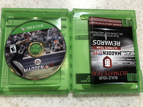 MADDEN NFL 17 2017 XBOX ONE S X-BOX 1 GAME AND CASE COMPLETE NES HQ