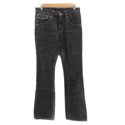 Comsime COMME CA ISM denim pants jeans straight long length plain 
