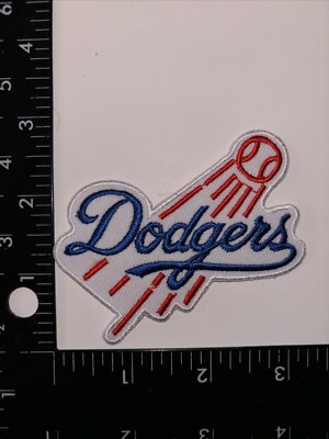Los Angeles Dodgers embroidered Iron on patch Los Angeles Dodgers embroidered Iron on patch