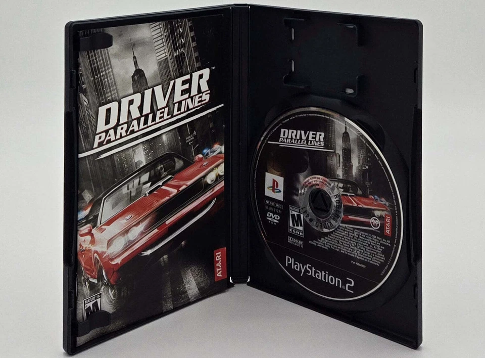 2006 Atari Driver: Parallel Lines Playstation 2 Video Game Disc In Box - Image 2 of 2