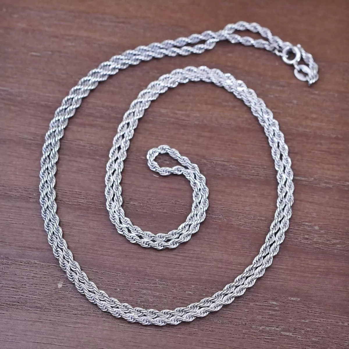 925 rope chain outlet