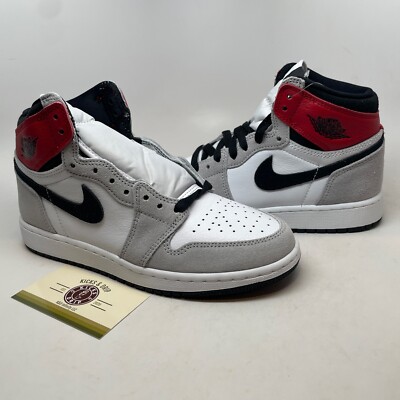 Nike Jordan 1 Retro High Light Smoke Grey GS 575441-126 sz