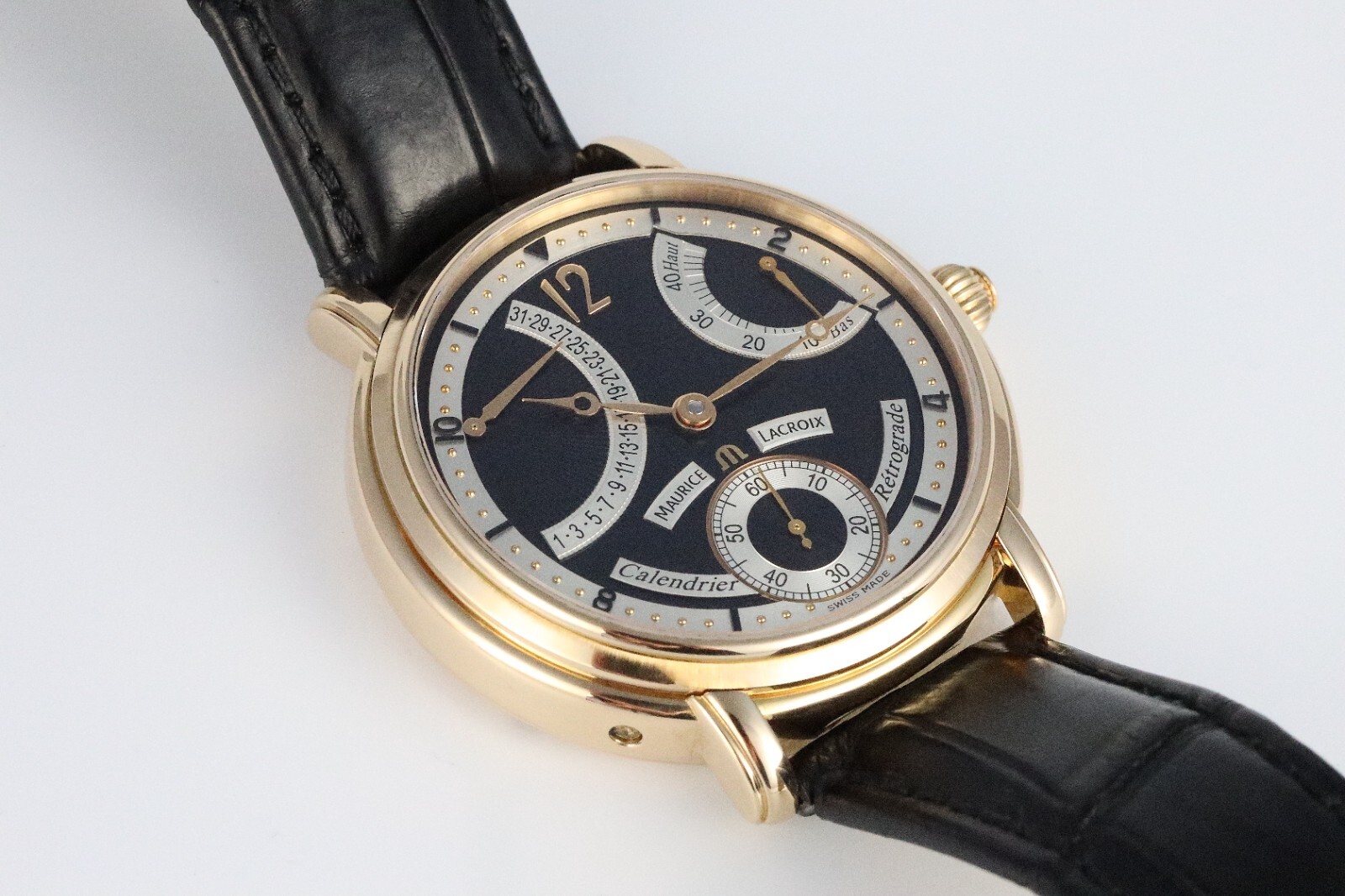 Bild 3 - Maurice Lacroix Masterpiece Calendrier Retrograde 18k Rosegold Dif AVS18105 X