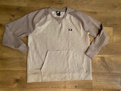 tan nike sweatshirt