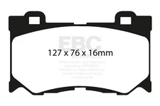 EBC Brakes DP31823C Redstuff Ceramic Low Dust Brake Pads