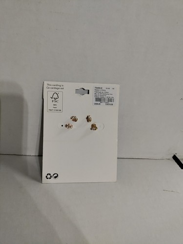 Claire’s Girls 2 Pair of Stud/Drop Earrings Snakes - Picture 2 of 2