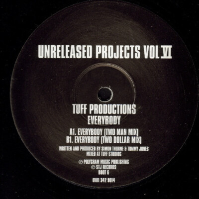 Tuff Productions - Unreleased Projects Vol VI - Everybody (12'') (Very Good (VG))