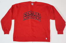 SIZE XL 1990s VINTAGE CENTRAL MISSOURI MULES SWEATSHIRT UCM WARRENSBURG MISSOURI