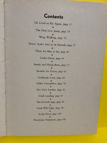 RipCord Thrills with Parachutes Lloyd Graham 1936 Hard Cover - Foto 3 di 12