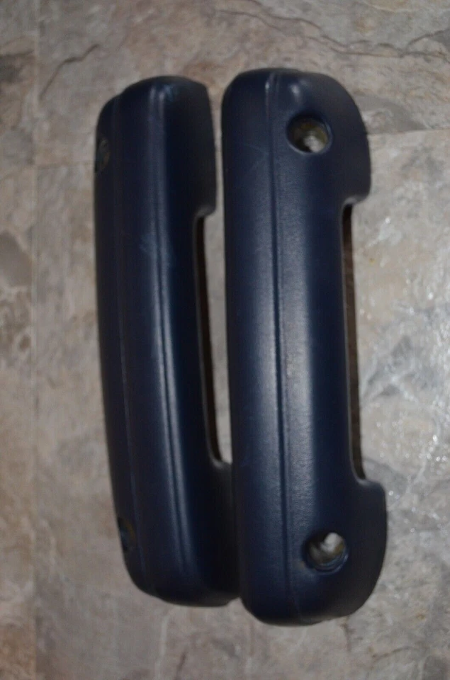 Apoyabrazos manijas de puerta AZUL camioneta Toyota 4Runner Corolla 1986 1987 86 88 Foto 2 de 2