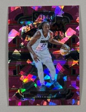 TINA CHARLES - 2024 Panini Select WNBA Pink Cracked Ice #83 - Atlanta Dream