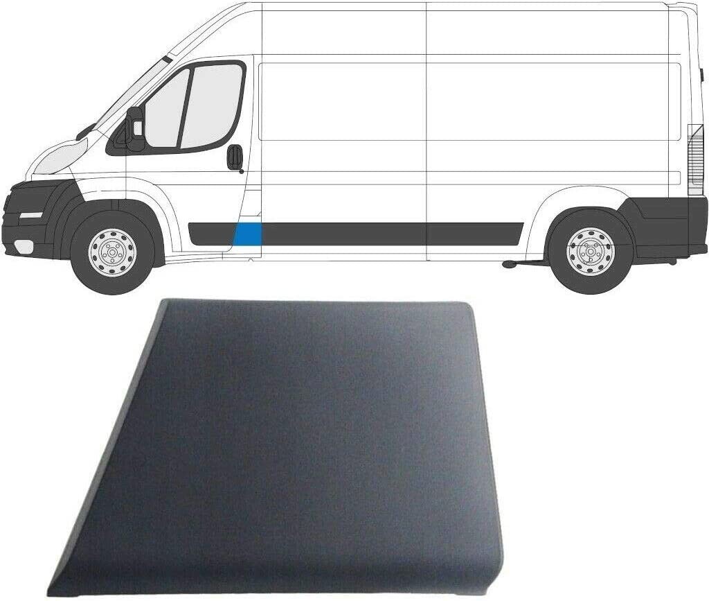 Baguette de panneau central gauche pour Boxer Jumper Ducato moulure plastique