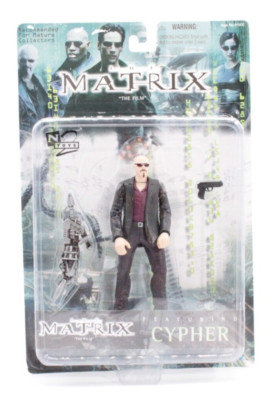 N2 TOYS The Matrix The Film Cypher Joe Pantoliano Action Figure 1999