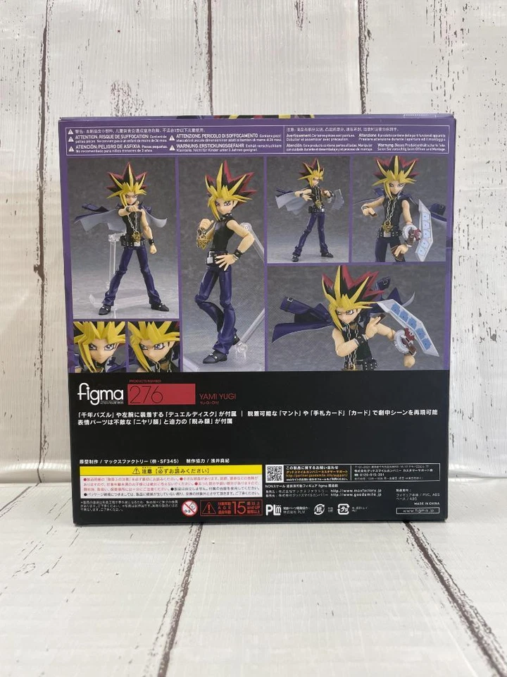 Figura de acción de fábrica Yami YUGI 276 Max figma Yu-Gi-Oh! 20th Duel Monsters Foto 2 de 4