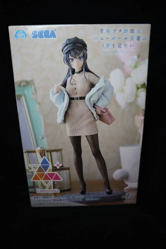 Mai Sakurajima Luminasta Casual Clothes Figure Bunny Girl Senpai SEGA NIB