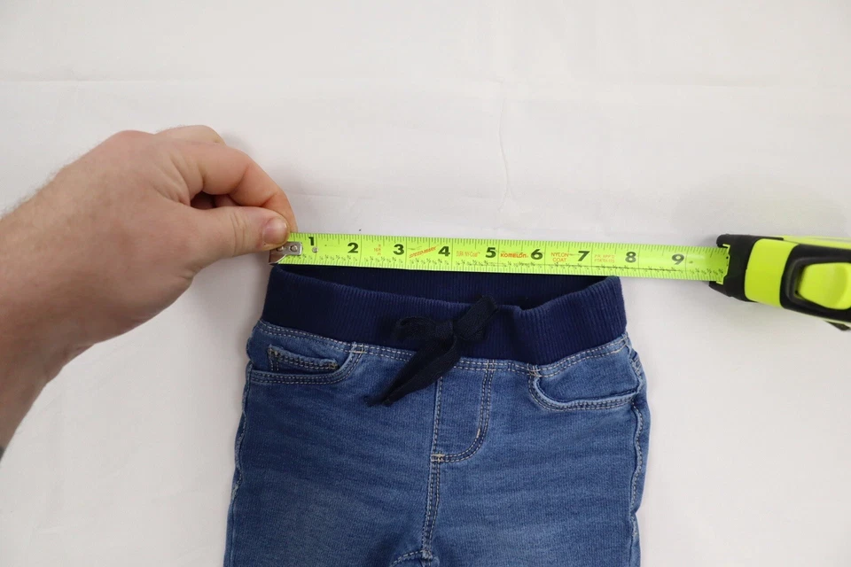 Pantalones de cintura elástica con cordón 2T para niñas pequeñas Okie Dokie Foto 4 de 4