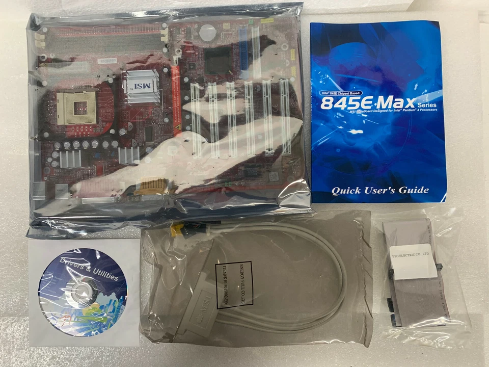 MSI 845E MAX MS-6566E  Intel Motherboard NEW Intel 845E Chipset Based for P 4 - Image 4 of 4