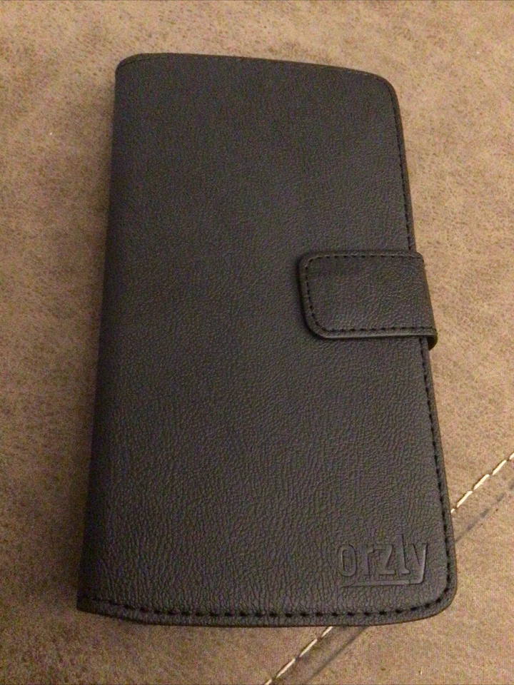 ORZLY Multifuncional Cuero Abatible Billetera Libro Estuche Protector Cubierta Para LG G3 Foto 3 de 4