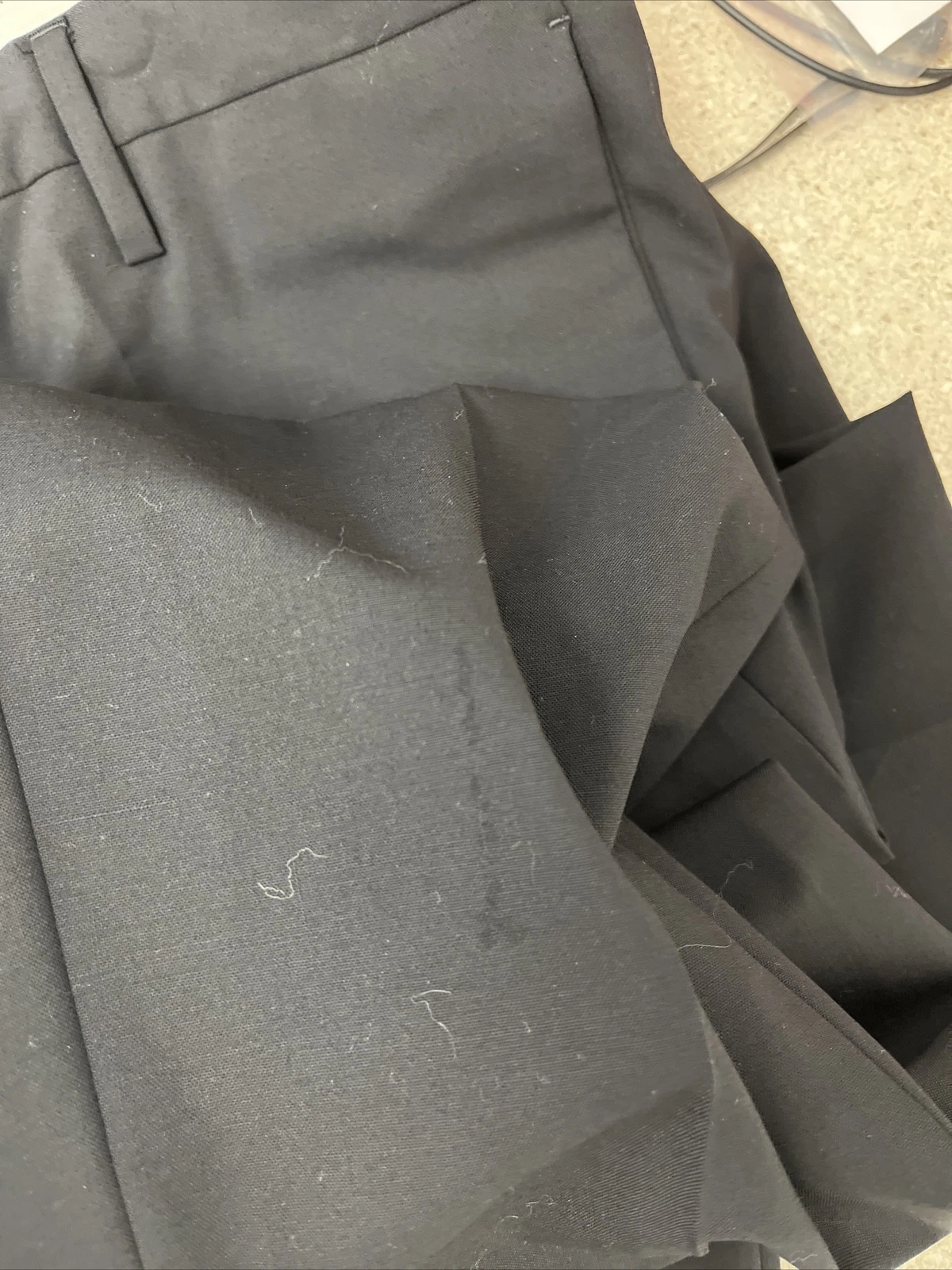 DSQUARED2 Pantaloni classici Dsquared Tailor Milano uomo lana nera pantaloni 50