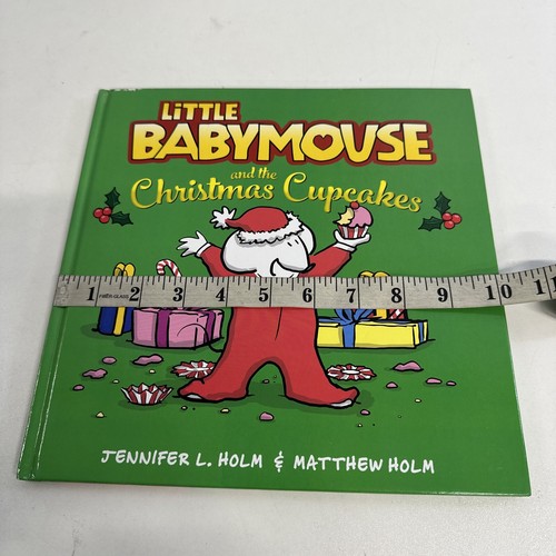 Little Babymouse and the Christmas Cupcakes Hardcover Childrens book Holm Mint - Picture 6 of 19