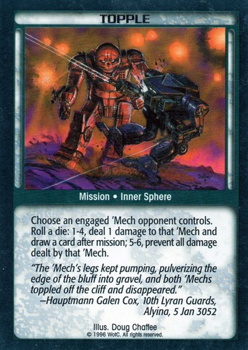 Battletech Individual Trading Cards --Unlimited (Green boarder) - Arsenal & STAR - Picture 22 of 96