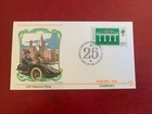 GUERNSEY 1984 FDC FLEETWOOD EUROPA CARS 1913 MINERVA TRICAR
