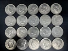 1776-1976 Bicentennial Kennedy Half Dollar Lot Roll (20 Coins) Circulated
