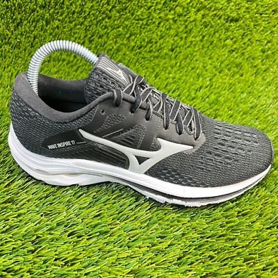 Mizuno Wave Inspire 17 Womens Size 6.5 Black Walking Running Shoes Sneakers