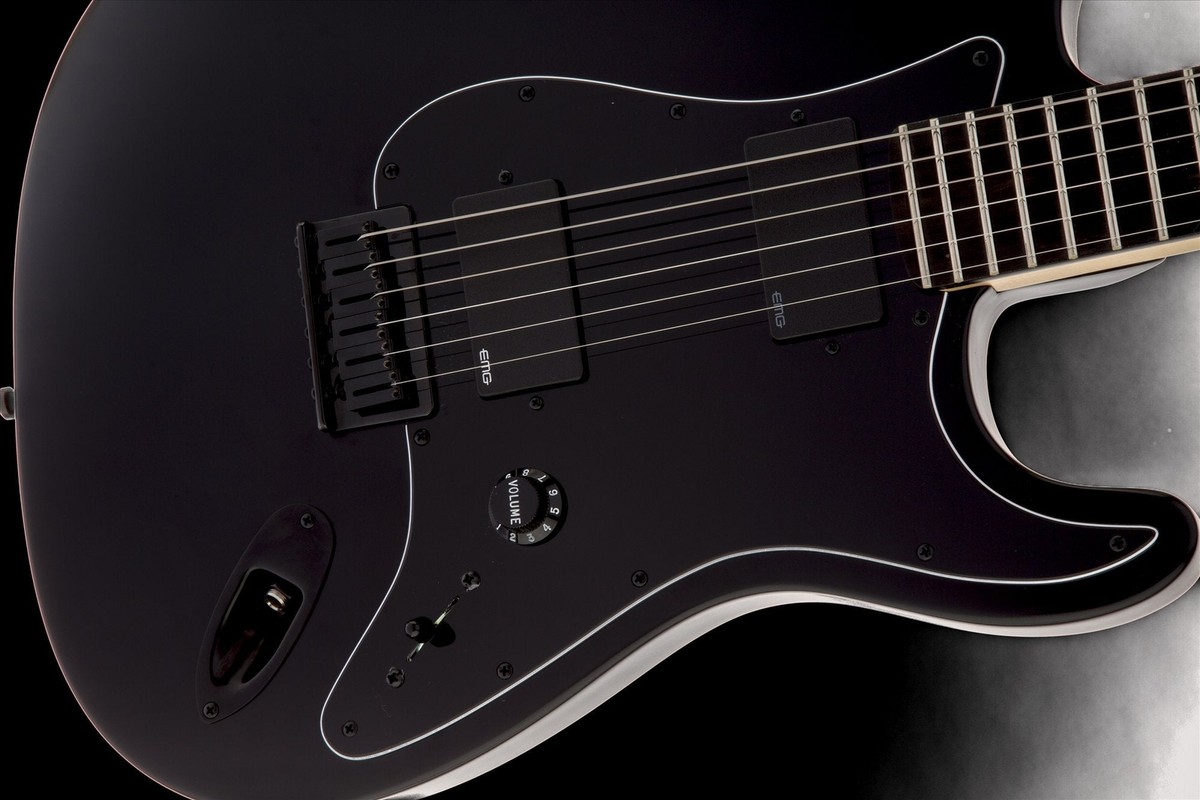 t*i様 Fender Jim Root Stratocaster Fender Jim Root Stratocaster Guitar, EMG Pickups, Ebony