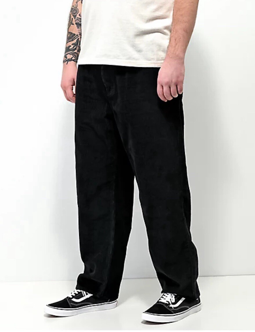 パンツ supreme corduroy skate pants black Supreme Corduroy Skate Pant (FW23) - $138