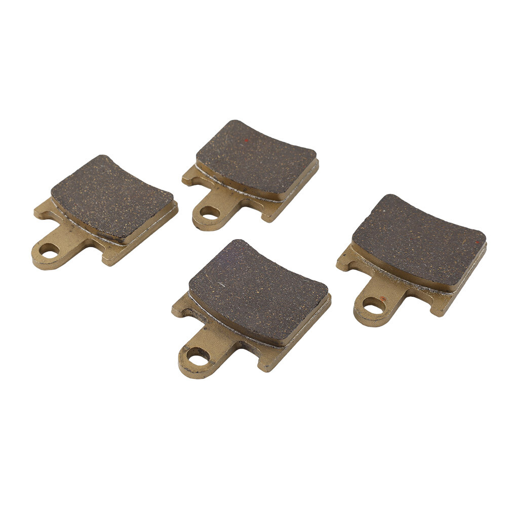 Brass Fiber Front Brake Pads For KAWASAKI ZX6R Z750 R Z 1000 GTR 1400