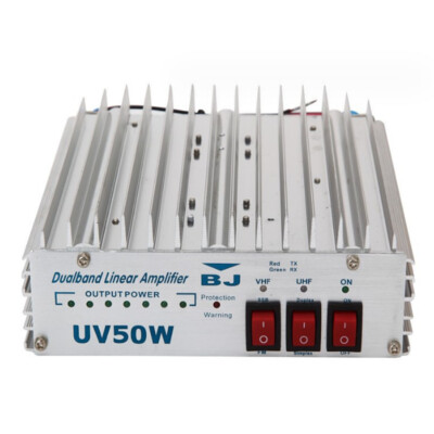 50W Dual Band VHF&UHF Power RF Amplifier Linear only use FM UV Bi