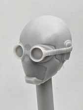 3d Print NOIR WEB SLINGER MAN  HEAD 1:12 6" Classified LEGENDS COMPATIBLE 