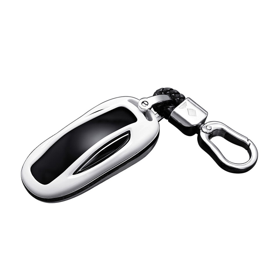 White Car Smart Remote Key Fob Case Cover Accessories For Tesla Model X eBay
