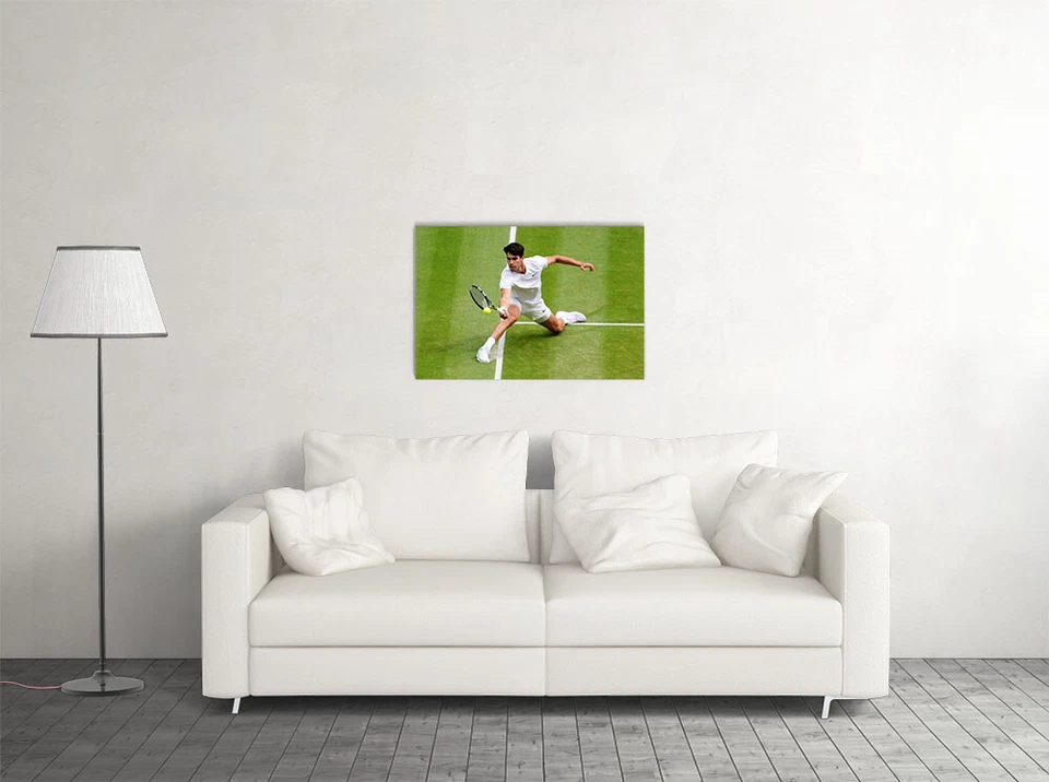 Carlos Alcaraz Campeón de España de Tenis Jugador Joven - PÓSTER 20"x30" Foto 2 de 3