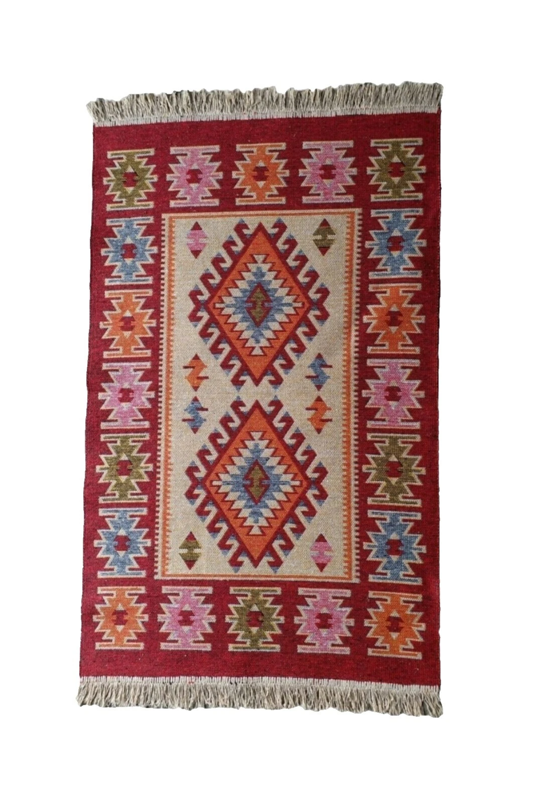 Turkish Geometric Antique Rugs & Carpets