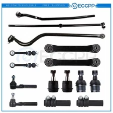 15PC Front Ball Joints Tie Rods Steering Part For 2000-2002 Dodge Ram 2500 3500