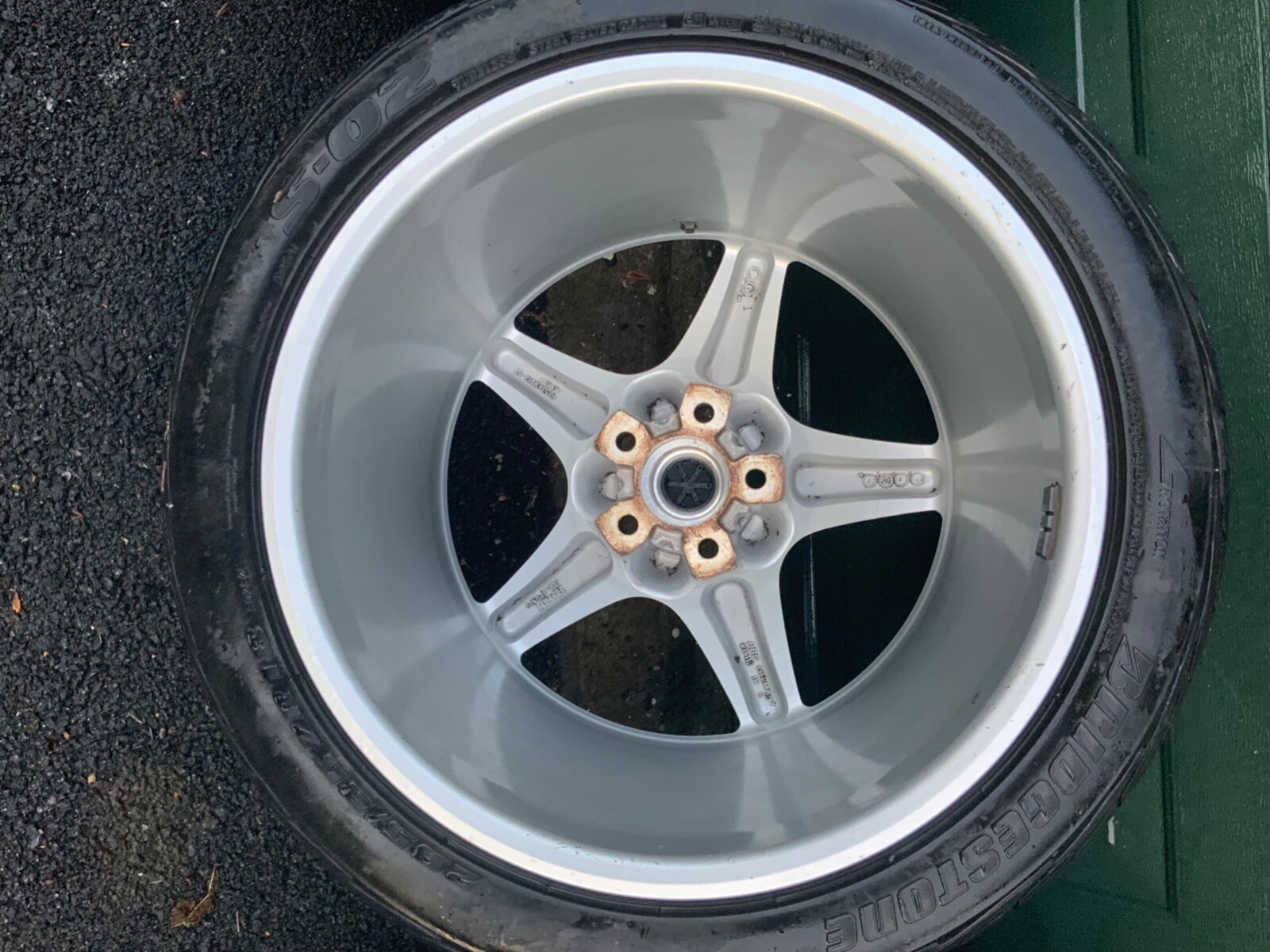 18" FERRARI 550 MARANELLO BBS WHEELS OEM RIMS 179379 179378 WHEEL RIM