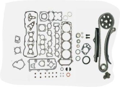 Fit 89-97 Nissan 240SX Pick Up 2.4L SOHC KA24E Head Gasket Set - Foto 2
