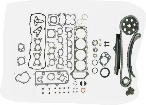 Fit 89-97 Nissan 240SX Pick Up 2.4L SOHC KA24E Head Gasket Set - Foto 10