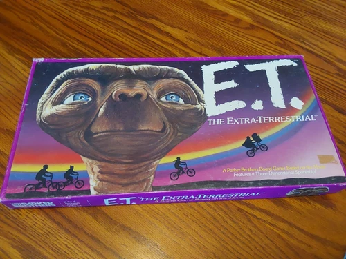 VINTAGE ET BOARD GAME 1982 PARKER BROTHERS E.T. CLASSIC