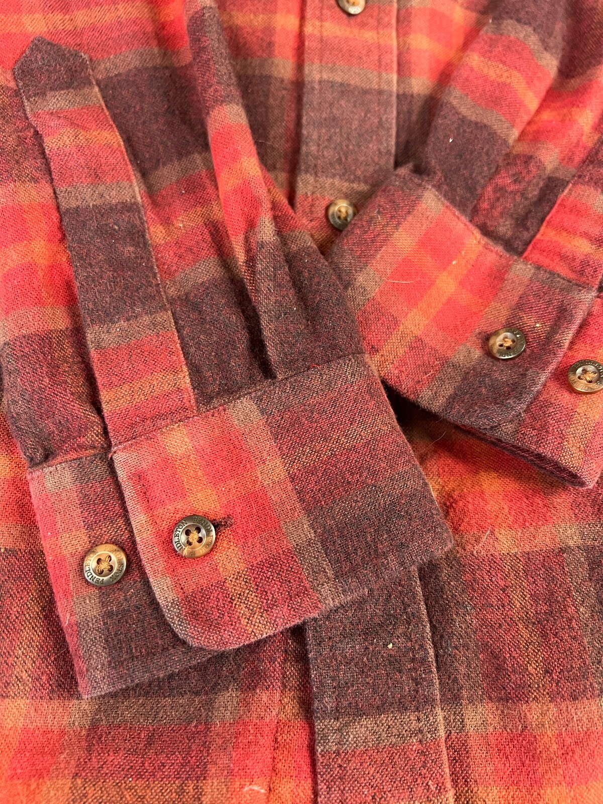 Pendleton Mason Long Sleeve Button Down Flannel P… - image 2