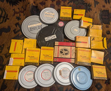 Lot of 24 Vintage Kodak 8mm Reels of Film - Travel - Parades - Wedding