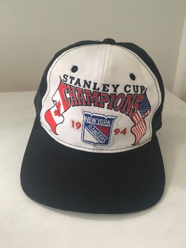 New York Rangers Baseball Hat Cap Black 