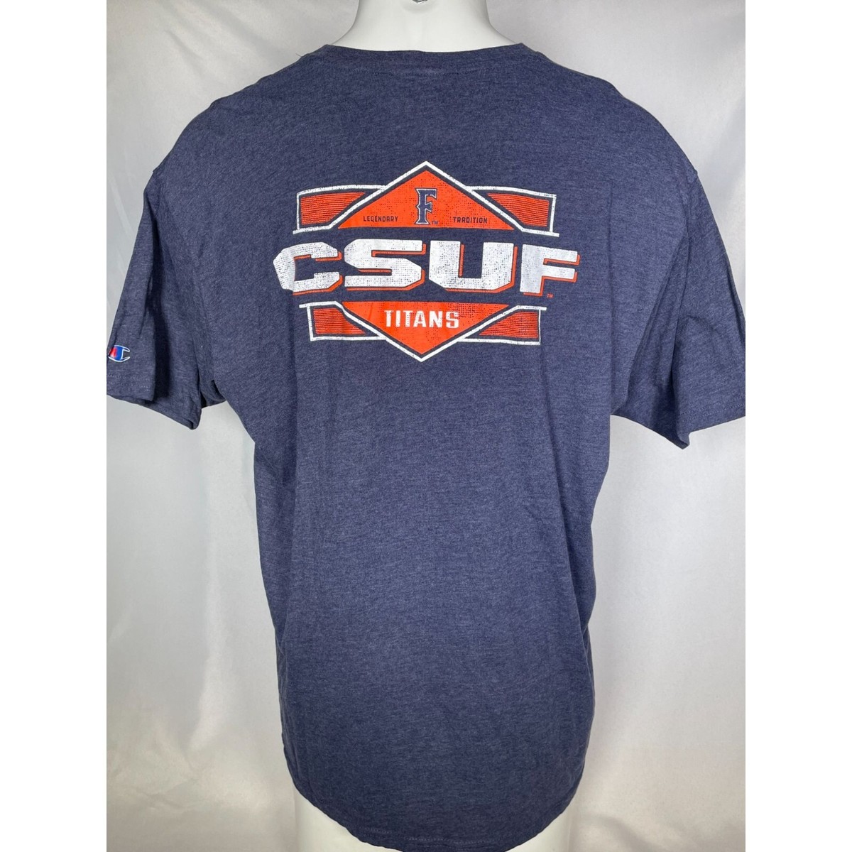 Cal State University Fullerton Titans CSUF Champion Grey T-Shirt