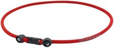 Phiten S1 Aqua-Metal Titanium Infused Necklace Red, 18 Inches